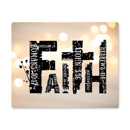 ELEVATED SPIRIT | FAITH HIGH GLOSS METAL ART - Elevated Spirit