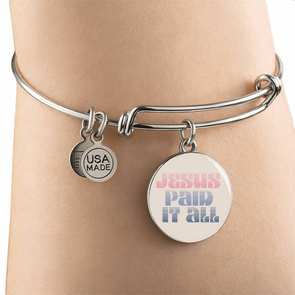 ELEVATED SPIRIT | JESUS PAID IT ALL BANGLE - Elevated Spirit