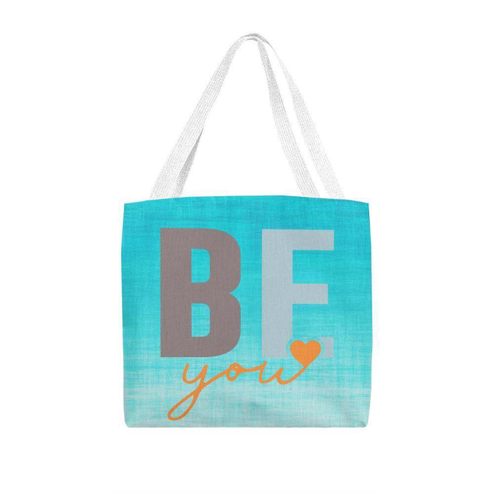 ELEVATED SPIRIT | BE YOU - YOU ARE ENOUGH TOTE BAG - Elevated Spirit