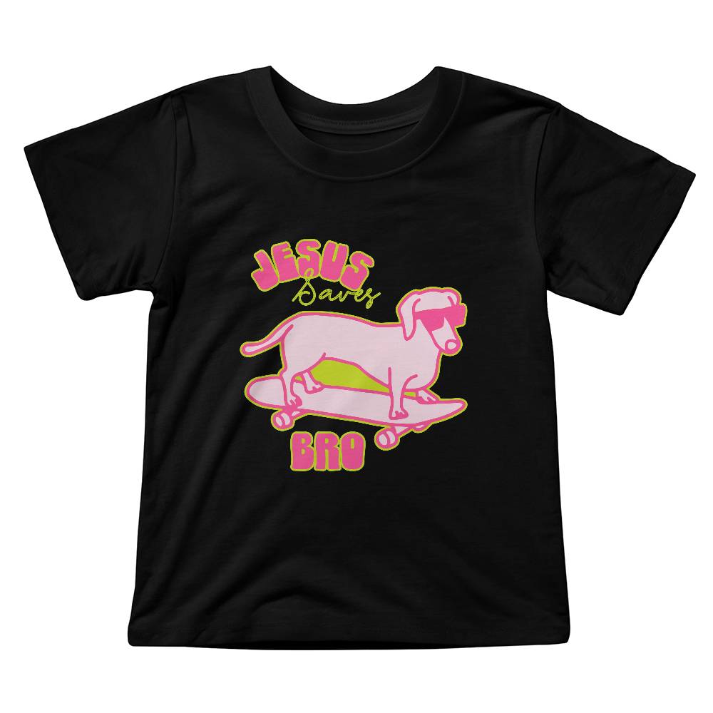 ELEVATED SPIRIT | JESUS SAVES BRO | TODDLER TEE - Elevated Spirit 