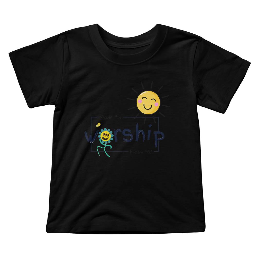 ELEVATED SPIRIT | MADE TO WORSHIP CHRISTIAN TODDLER TEE
