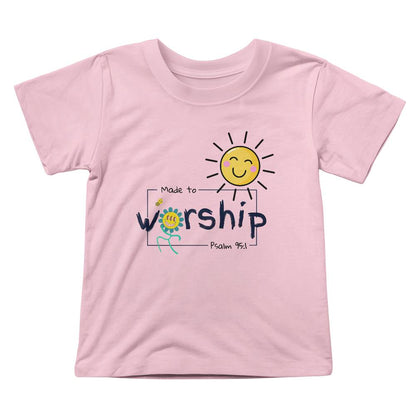 ELEVATED SPIRIT | MADE TO WORSHIP CHRISTIAN TODDLER TEE