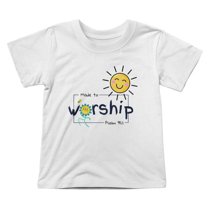 ELEVATED SPIRIT | MADE TO WORSHIP CHRISTIAN TODDLER TEE