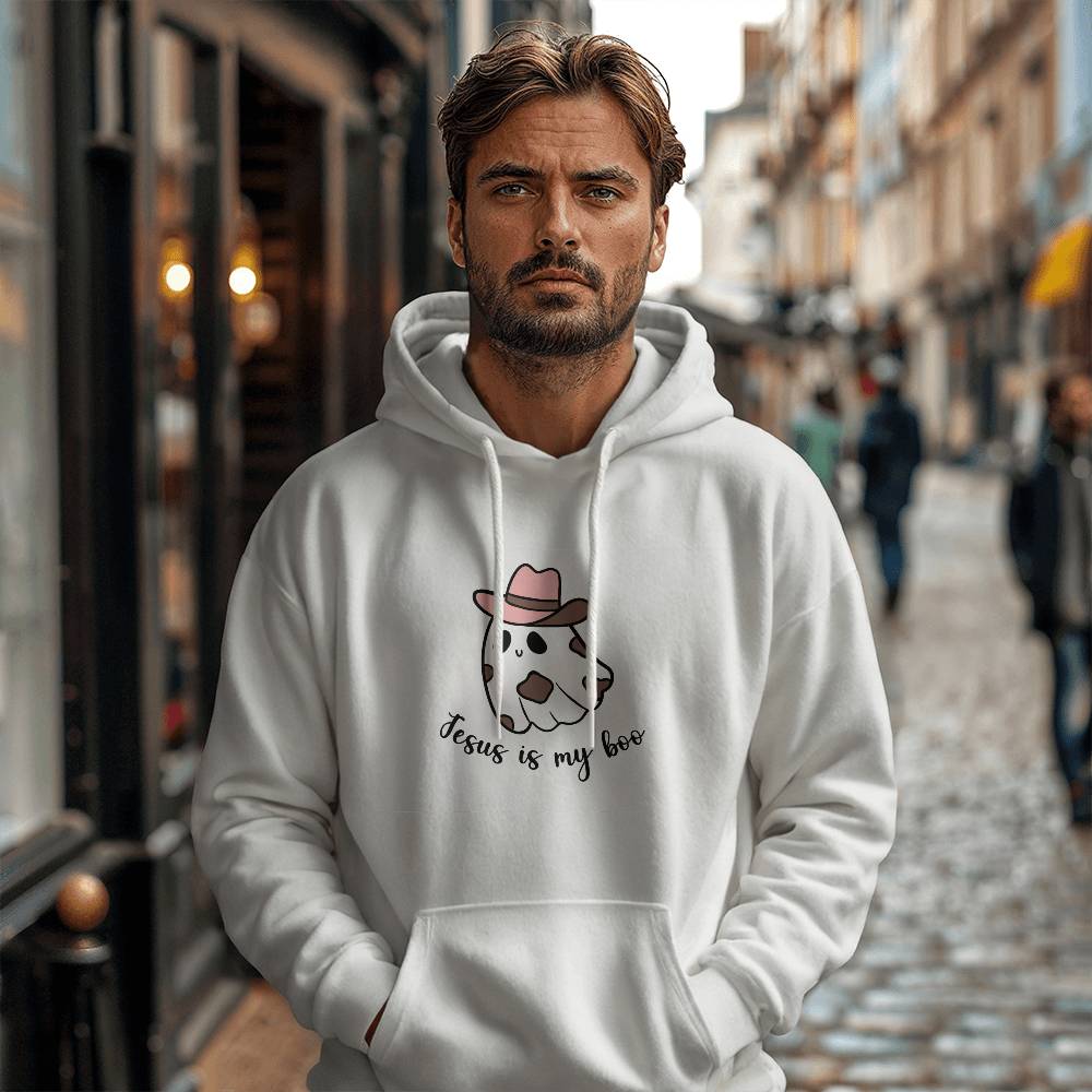 Halloween Christian Jesus is My Boo Hoodie