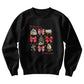 Tis the Reason for the Season crewneck with Christmas and faith symbols
