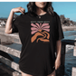 BLACK TSHIRT FOR LADIES